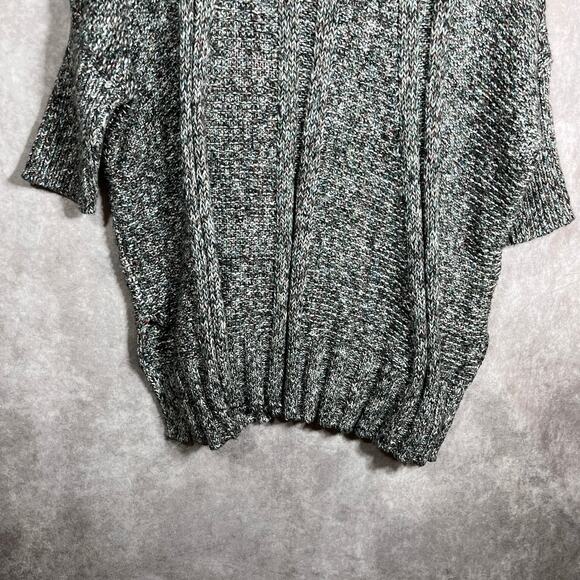 Matilda Jane Evening Stroll Sweater Womens Size M/L Gray Knit Tunic Turtleneck - Picture 3 of 11